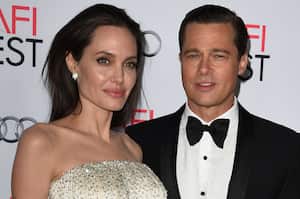 Angelina Jolie y Brad Pitt.