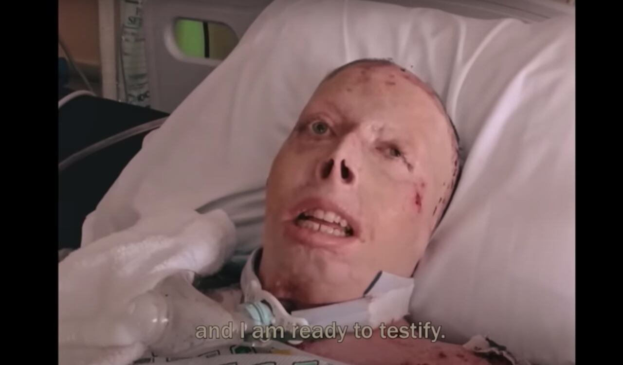 Así lucía Judy Malinowski cuando dio su declaración