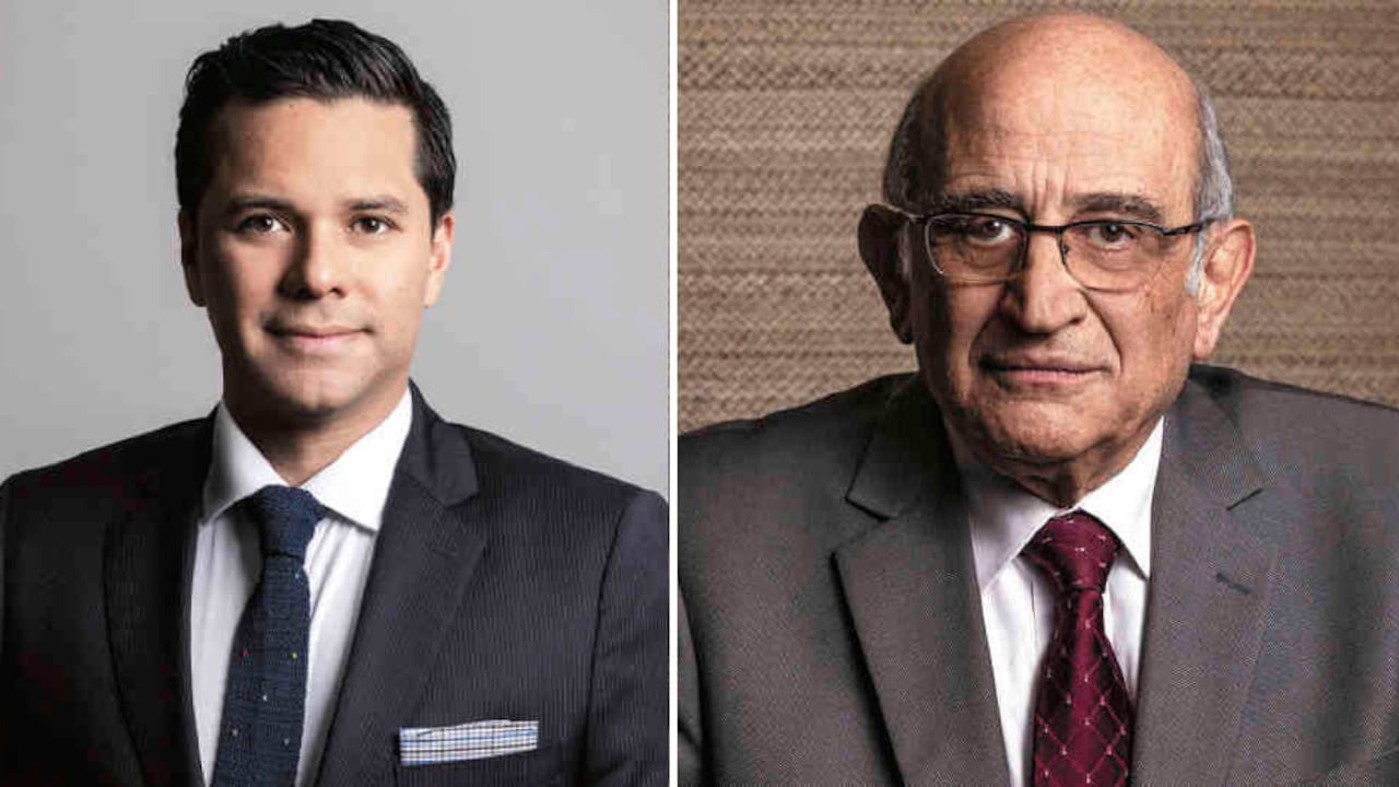 Luis Carlos Vélez y Germán Efromovich