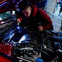 De acuerdo con la Policía, la identificación en el motor y el chasis se encontraban remarcados y correspondían a otro automotor.