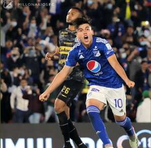 Daniel Ruiz anotó para Millonarios ante Once Caldas por la fecha 11.