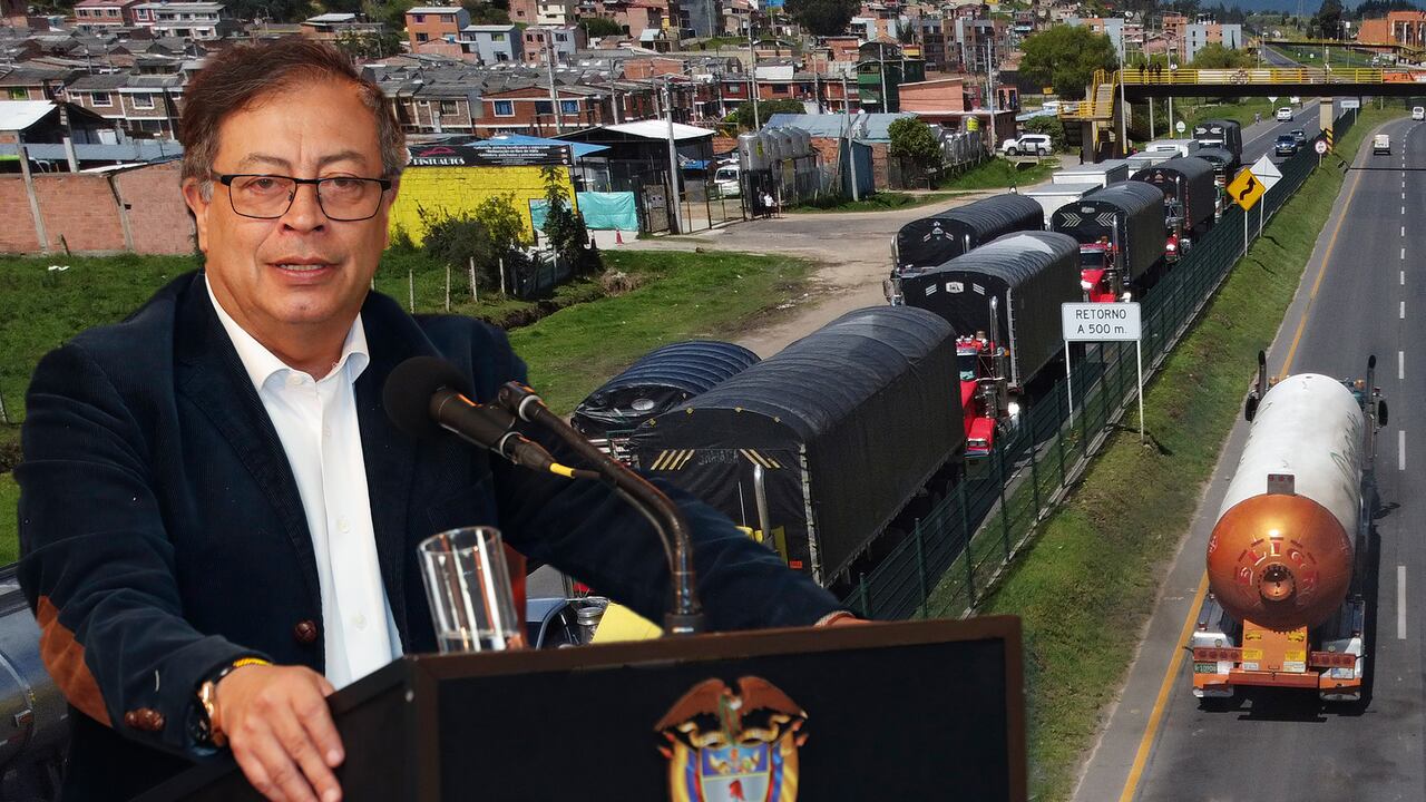 Gustavo Petro transportadores