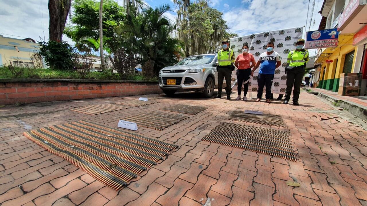 Incautación de armas en el Valle del Cauca