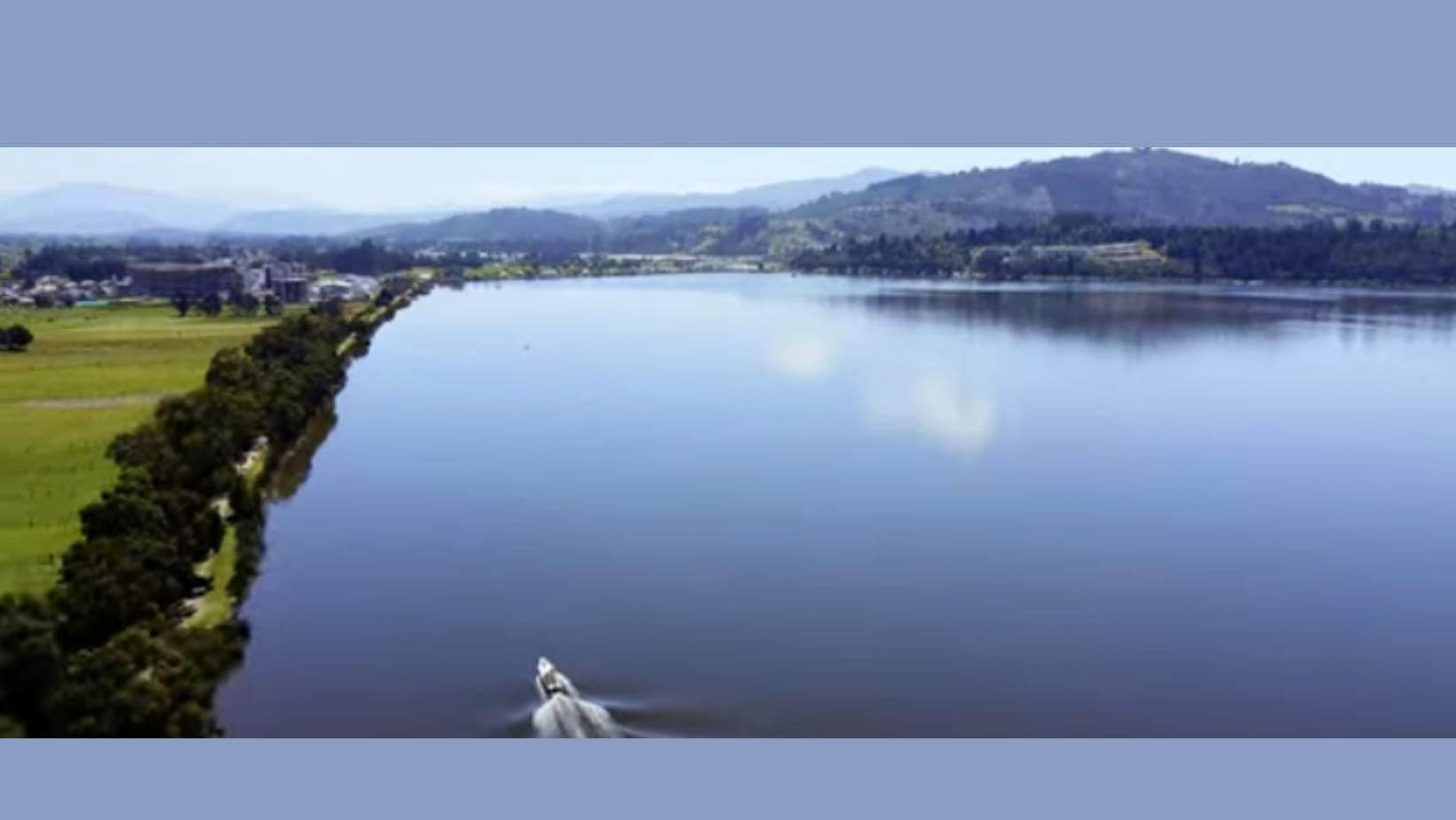 Lago de Sochagota en Boyacá, uno de los mayores atractivos turísticos de la región