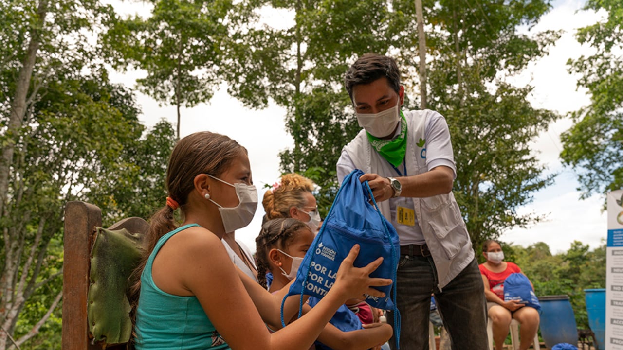 Labores de Acción contra el hambre