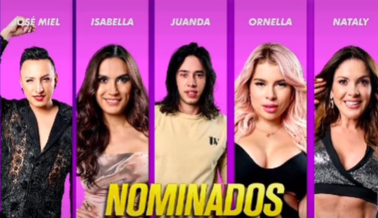 En la noche de este domingo, cinco participantes estaban en riesgo, pero uno abandonó La Casa de los Famosos para siempre.