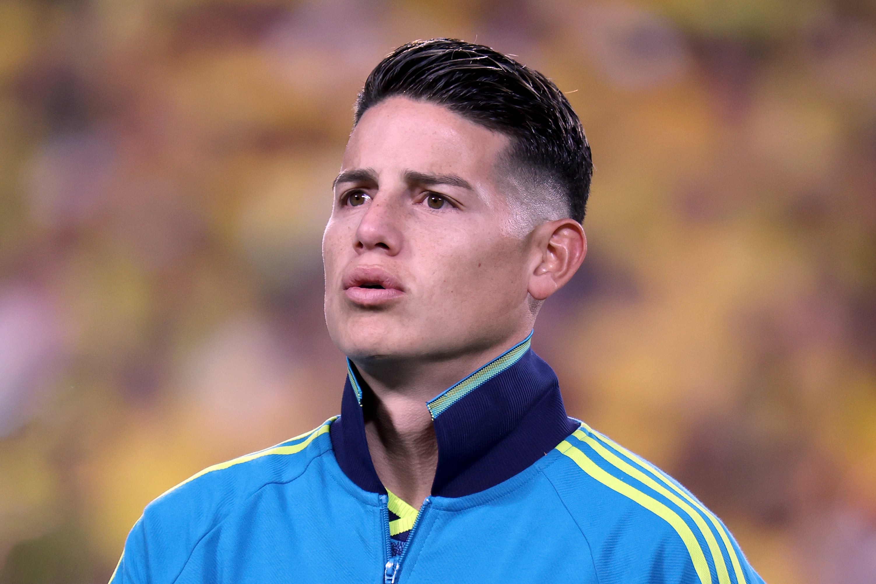 James Rodríguez, jugador de la Selección Colombia.