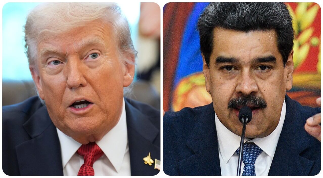 Donald Trump y Nicolás Maduro