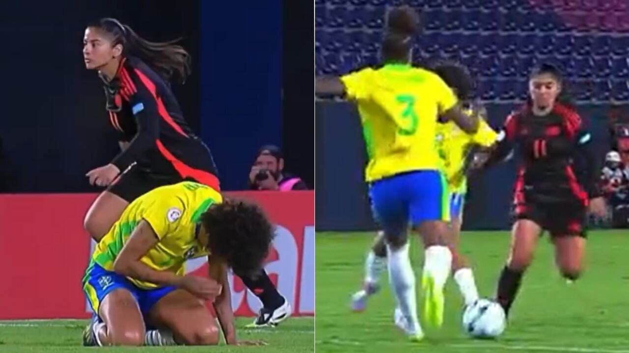 Catalina Usme entró en el remate del juego con Brasil