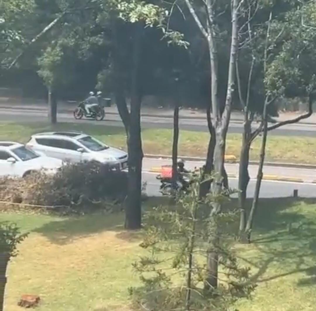 Captura video Twitter @moraflorezlucia