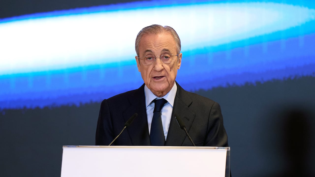 Florentino Pérez, presidente del Real Madrid