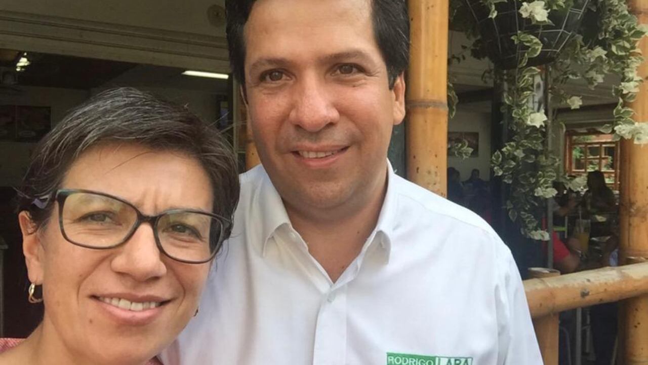 Claudia López y Rodrigo Lara Sánchez
