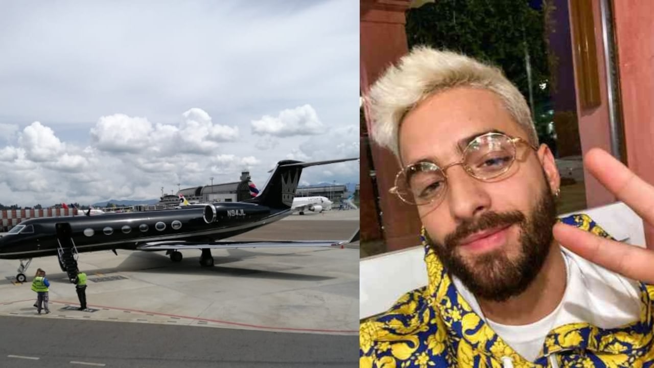 “No es un lujo”: Maluma responde a las críticas por tener avión privado