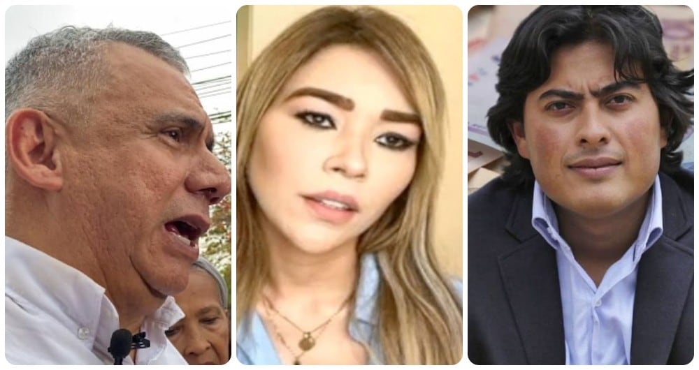 Máximo Noriega, Day Vásquez y Nicolás Petro.