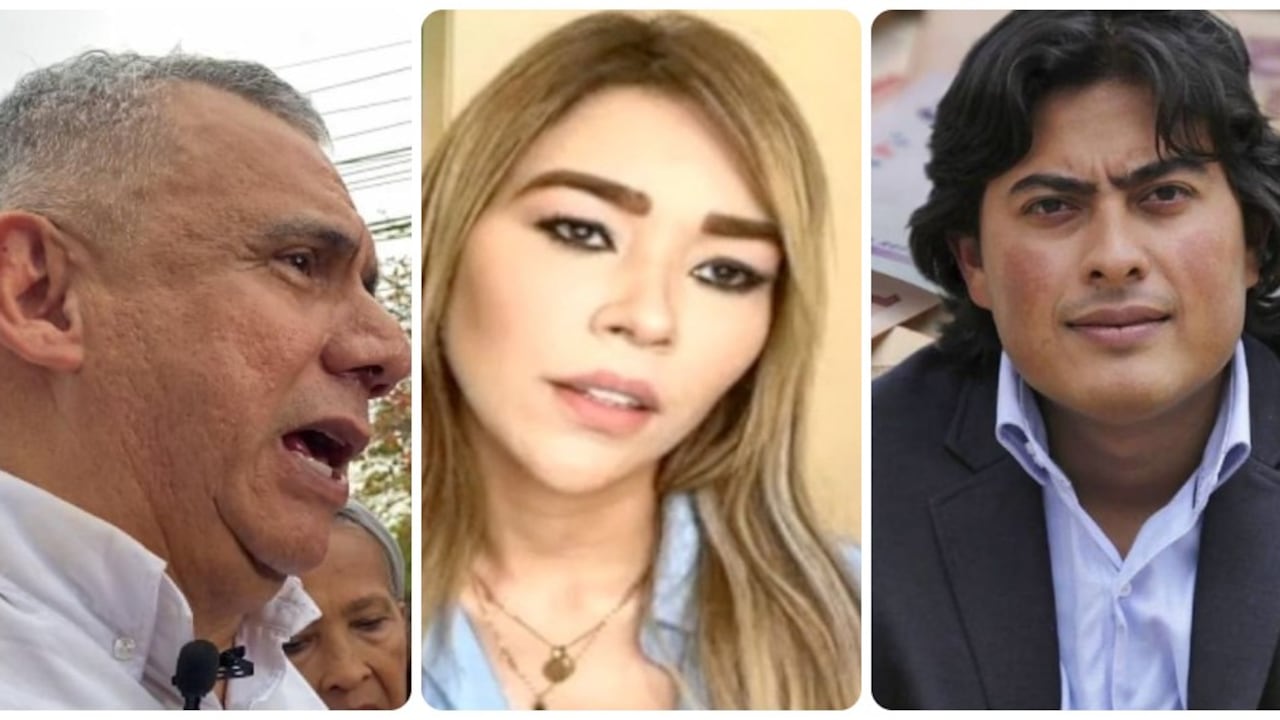 Máximo Noriega, Day Vásquez y Nicolás Petro.