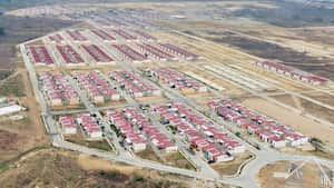 Elsa Noguera, gobernadora del Atlántico, durante la inauguración del
Congreso de Camacol en Barranquilla.