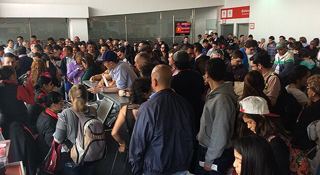 Aeropuerto El Dorado. Foto de Archivo.