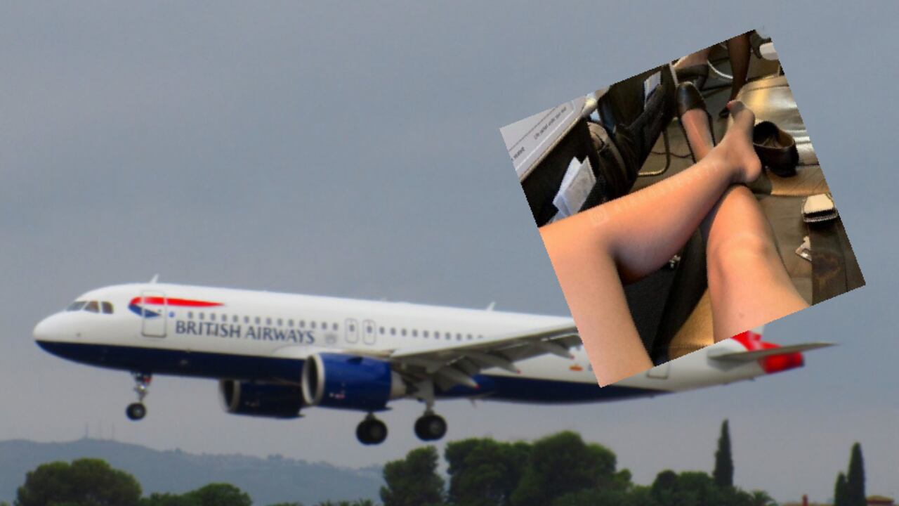 Azafata de British Airways