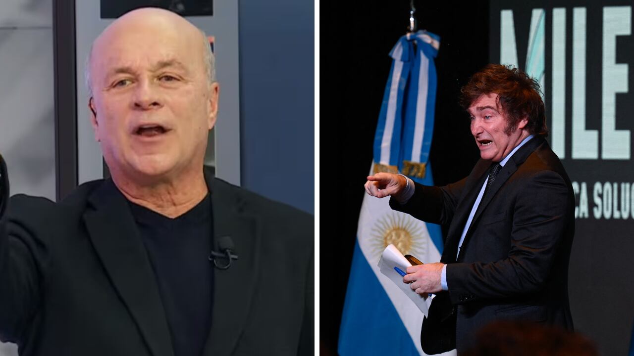 Carlos Antonio Vélez celebró la elección de Milei en Argentina.