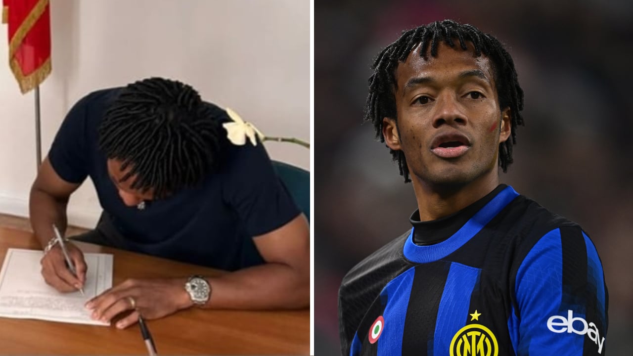 Juan Guillermo Cuadrado se nacionalizó italiano 15 años después de llegar a ese país