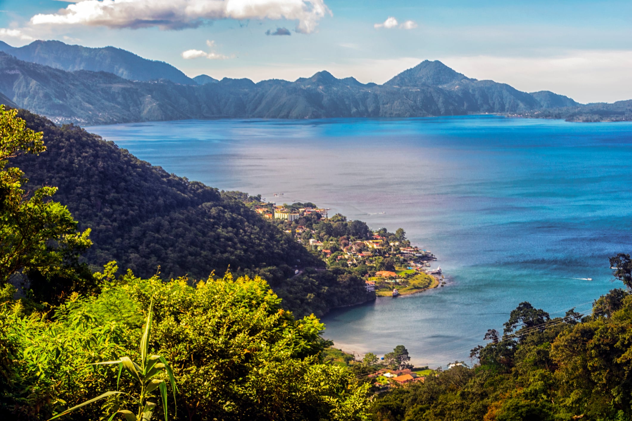 Lago Atitlán en Guatemala