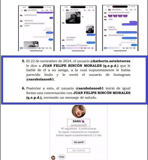 Ante la Fiscalía General se presentó una denuncia en contra de cinco personas por el crimen del hijo del Inspector de la Policía Nacional.