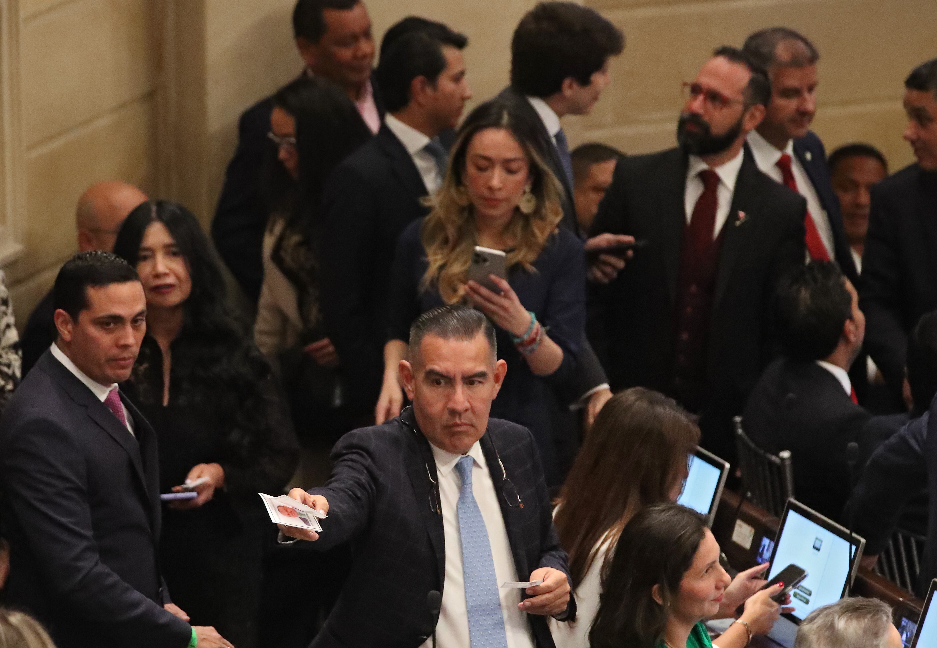 Votaciones Presidencia de Cámara