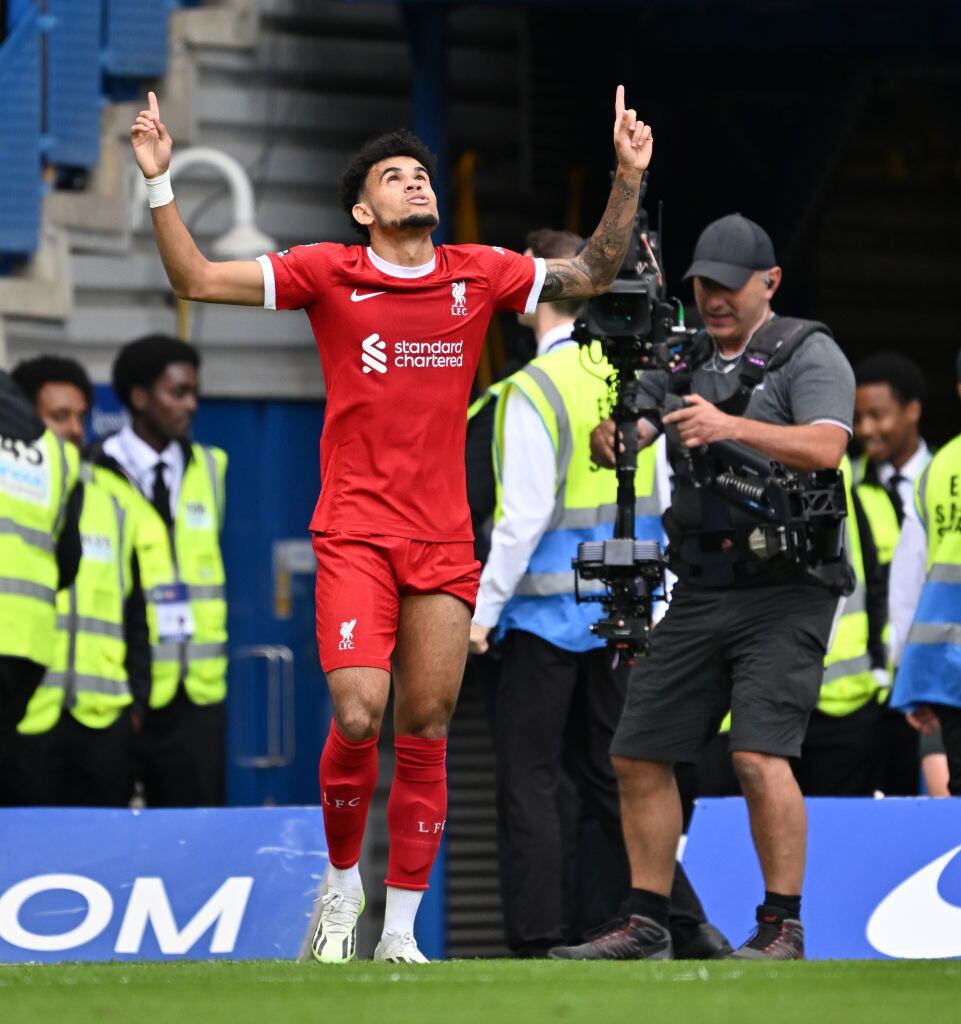 Luis Díaz, atacante del Liverpool