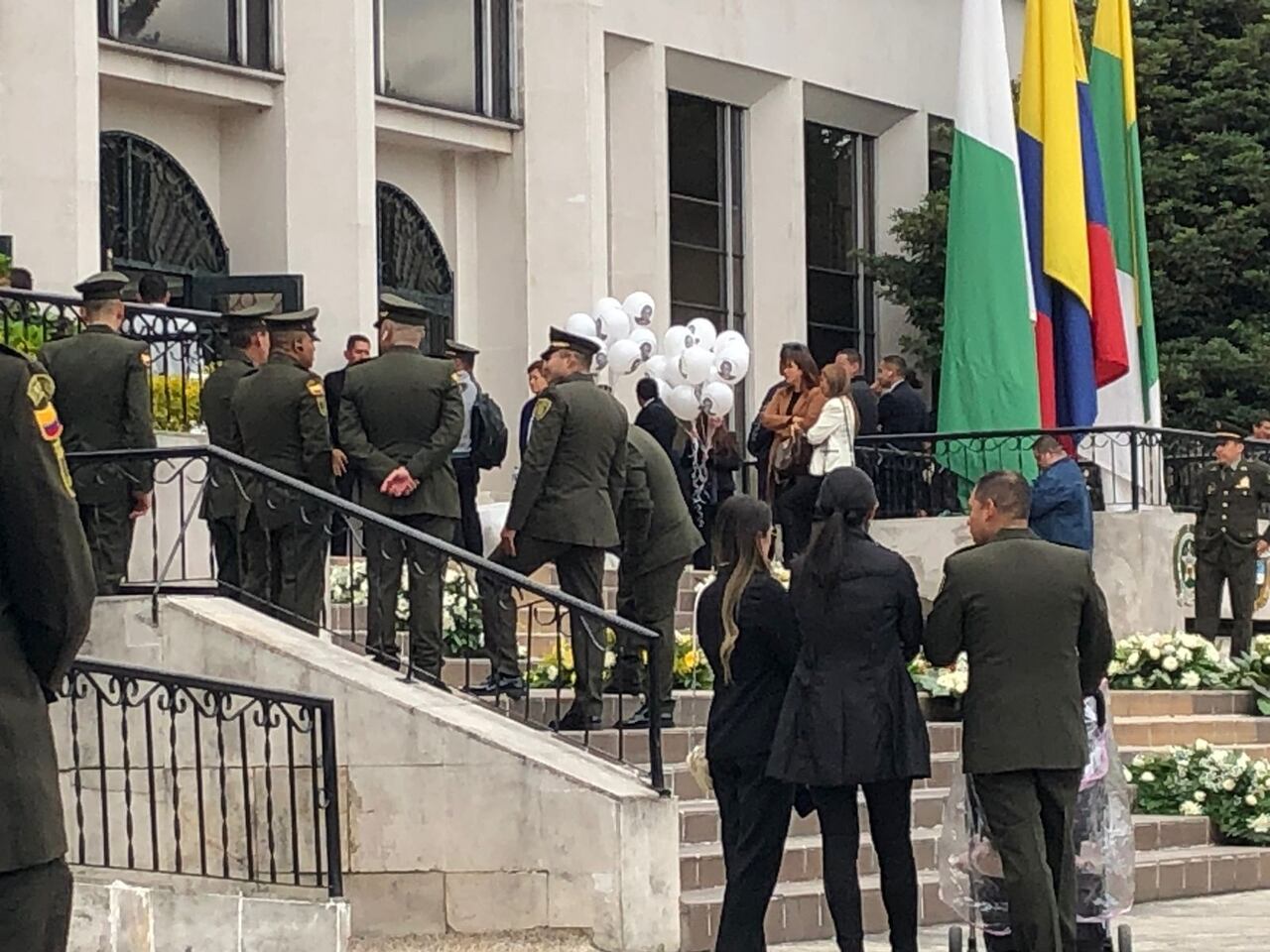 Sepelio coronel Óscar Dávila