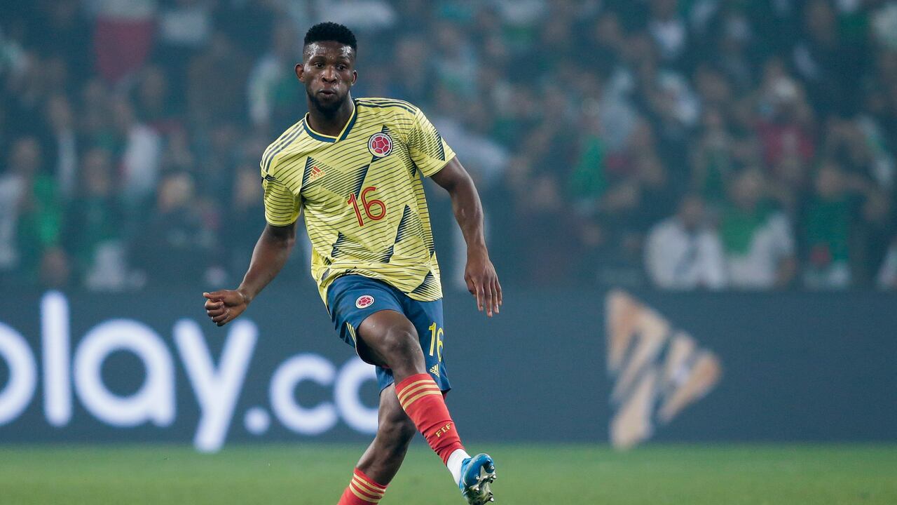 Jefferson Lerma en un juego con la Selección Colombia