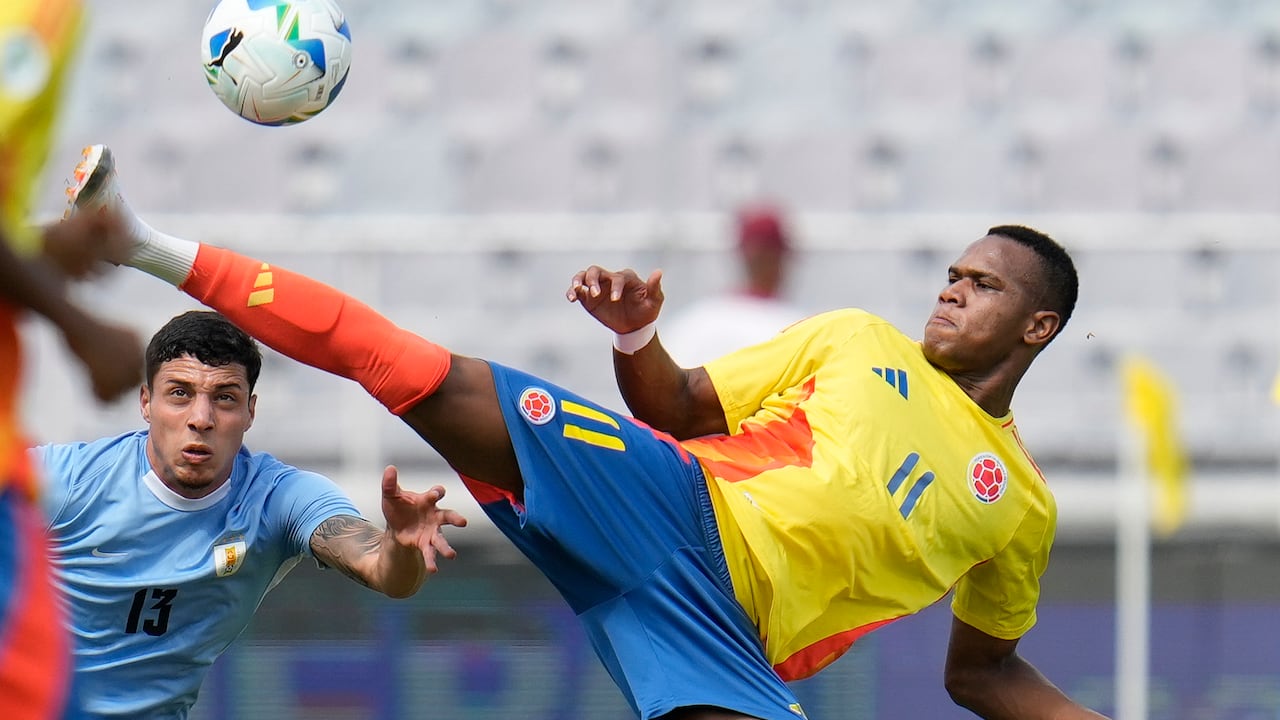 Colombia se impuso ante Uruguay en la ronda final del Campeonato Sudamericano Sub-20 en Puerto La Cruz, Venezuela