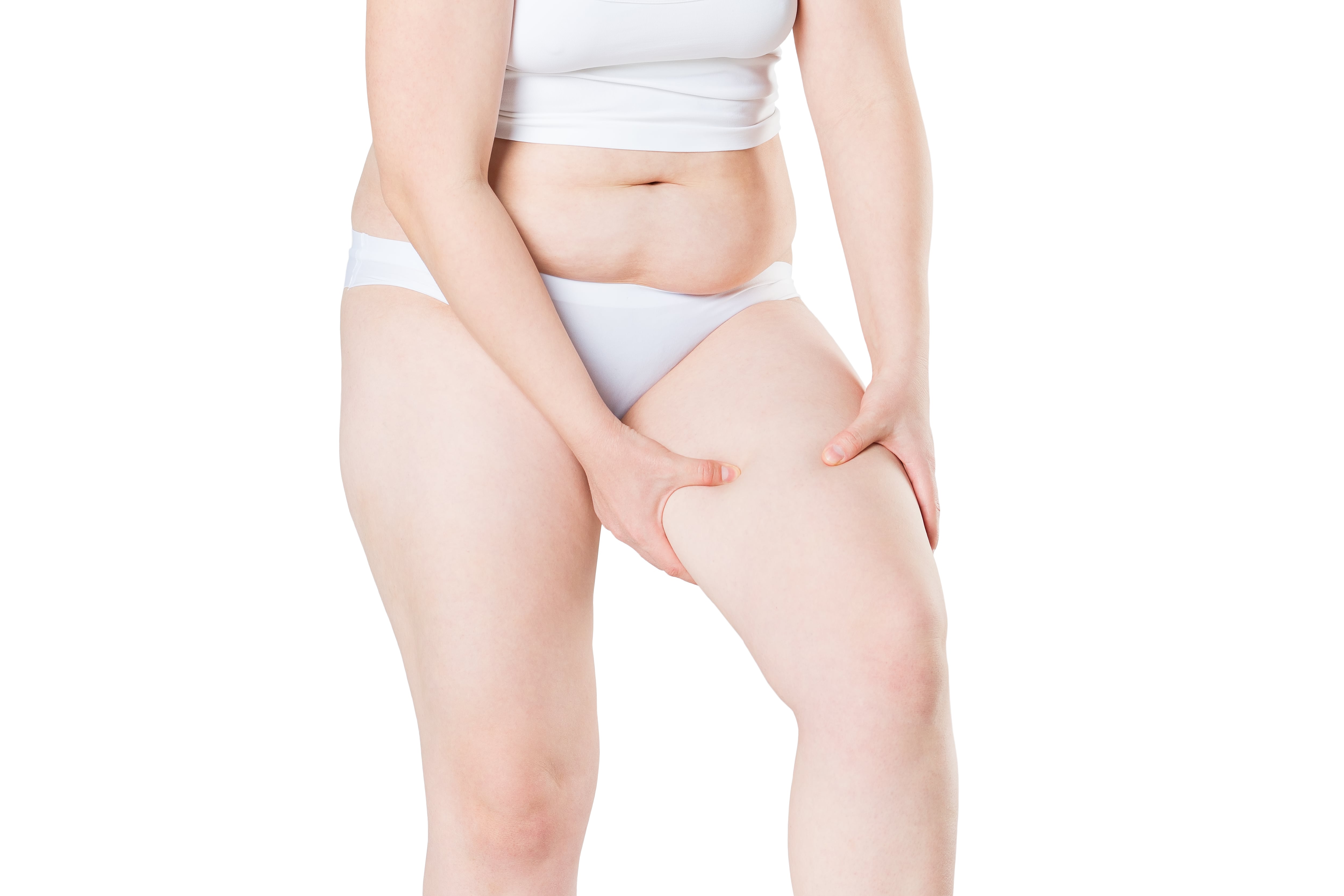 Grasa en la entrepierna