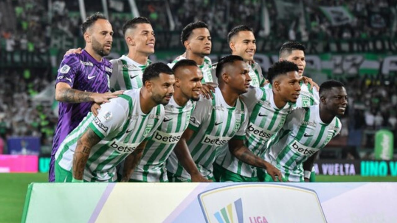 Nómina de Atlético Nacional para la Liga BetPlay 2025-ll.