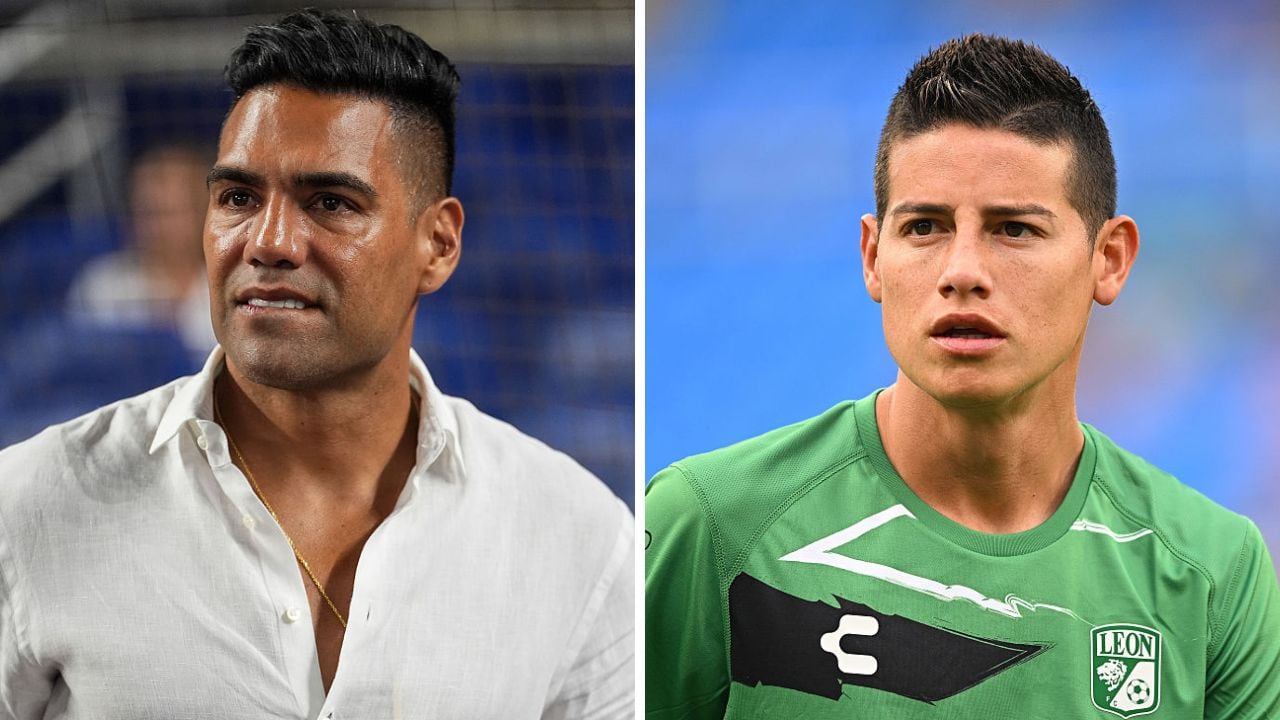 Falcao elige entre James y un brasileño.