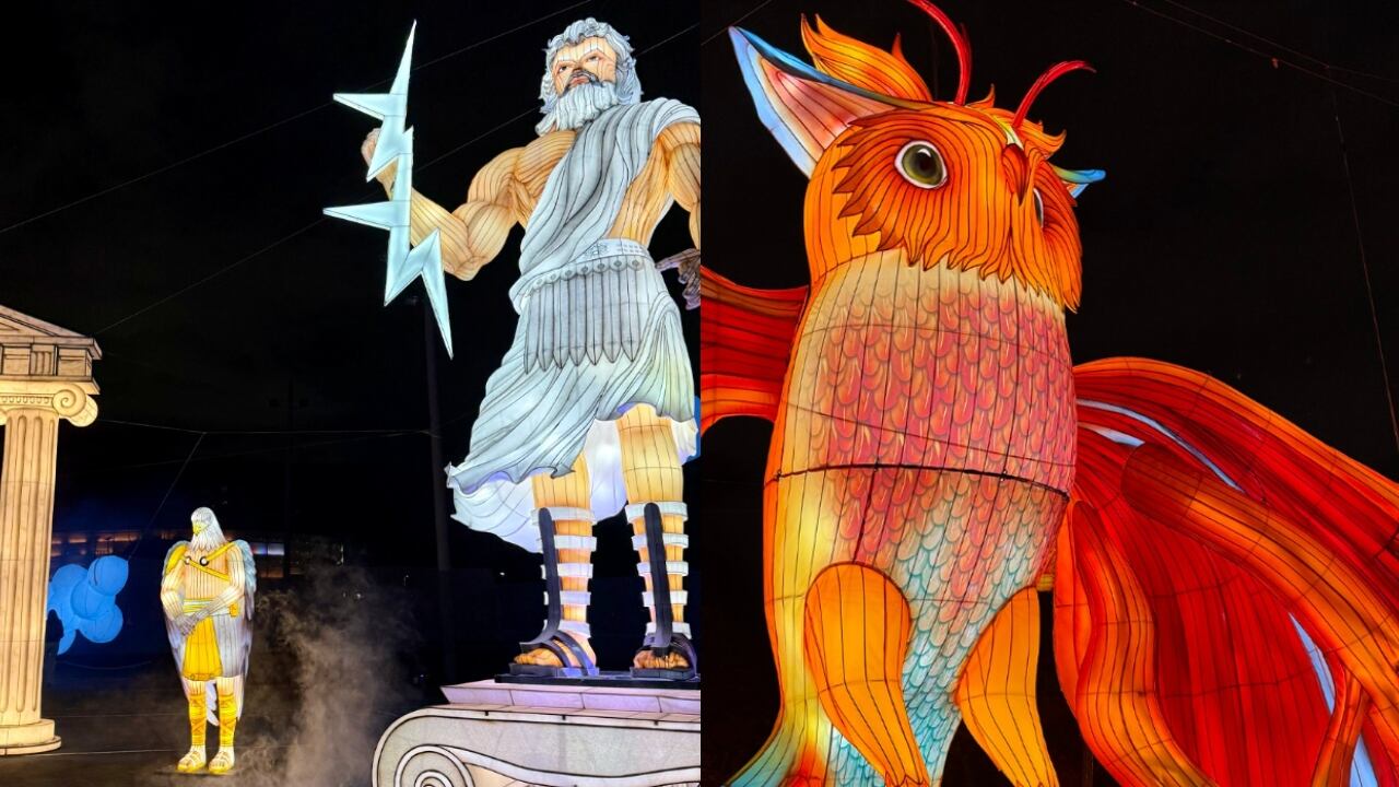 Varios alumbrados ya están desde noviembre.