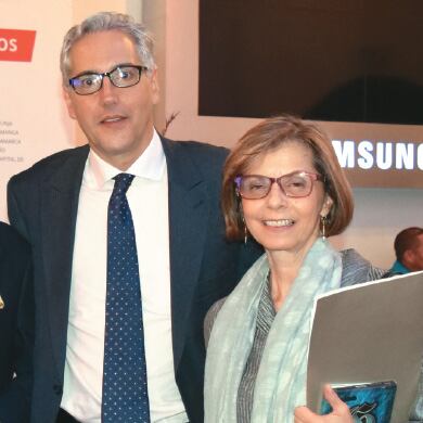 Javier Pombo y Luisa Gómez.