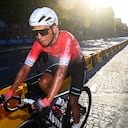 PARIS, FRANCE - JULY 24: Nairo Alexander Quintana Rojas of Colombia and Team Arkéa - Samsic reacts after the 109th Tour de France 2022, Stage 21 a 115,6km stage from Paris La Défense to Paris - Champs-Élysées / #TDF2022 / #WorldTour / on July 24, 2022 in Paris, France. (Photo by Tim de Waele/Getty Images)