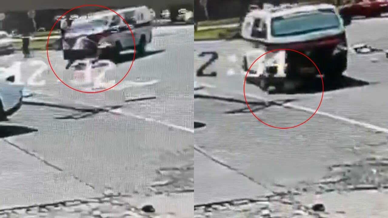 El video muestra cómo ocurrió todo.