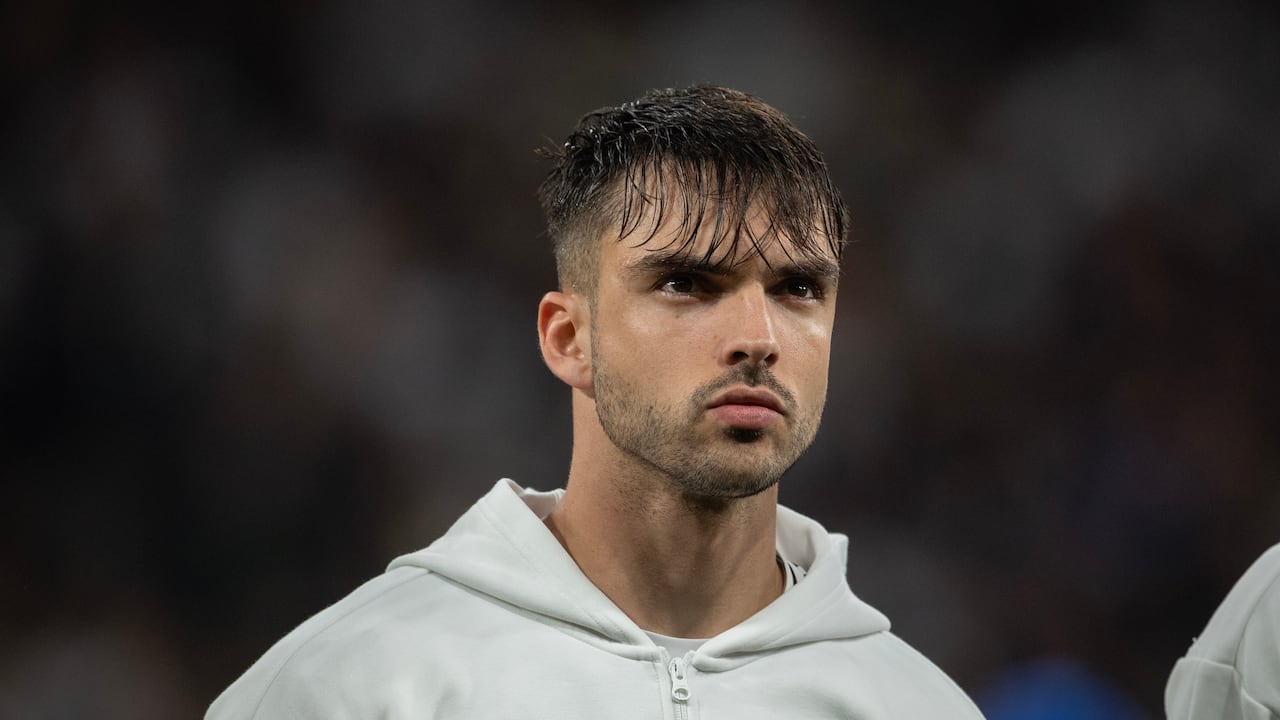 Raúl Asencio, defensa del Real Madrid.