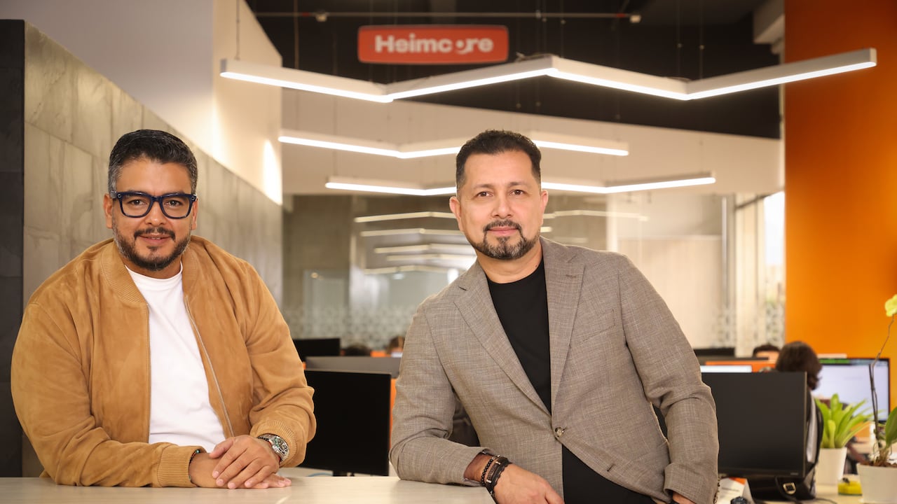 Jesús Franco, Director de Innovación de Heimcore, y Danny Pineda, CEO de Heimcore.