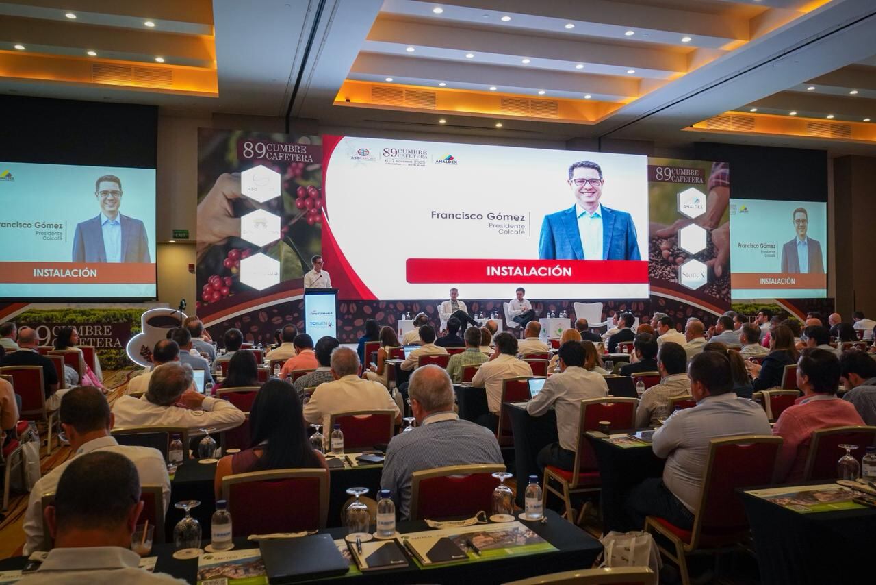 Franciso Gómez, presidente de Colcafé  y de la junta directiva de Asoexport