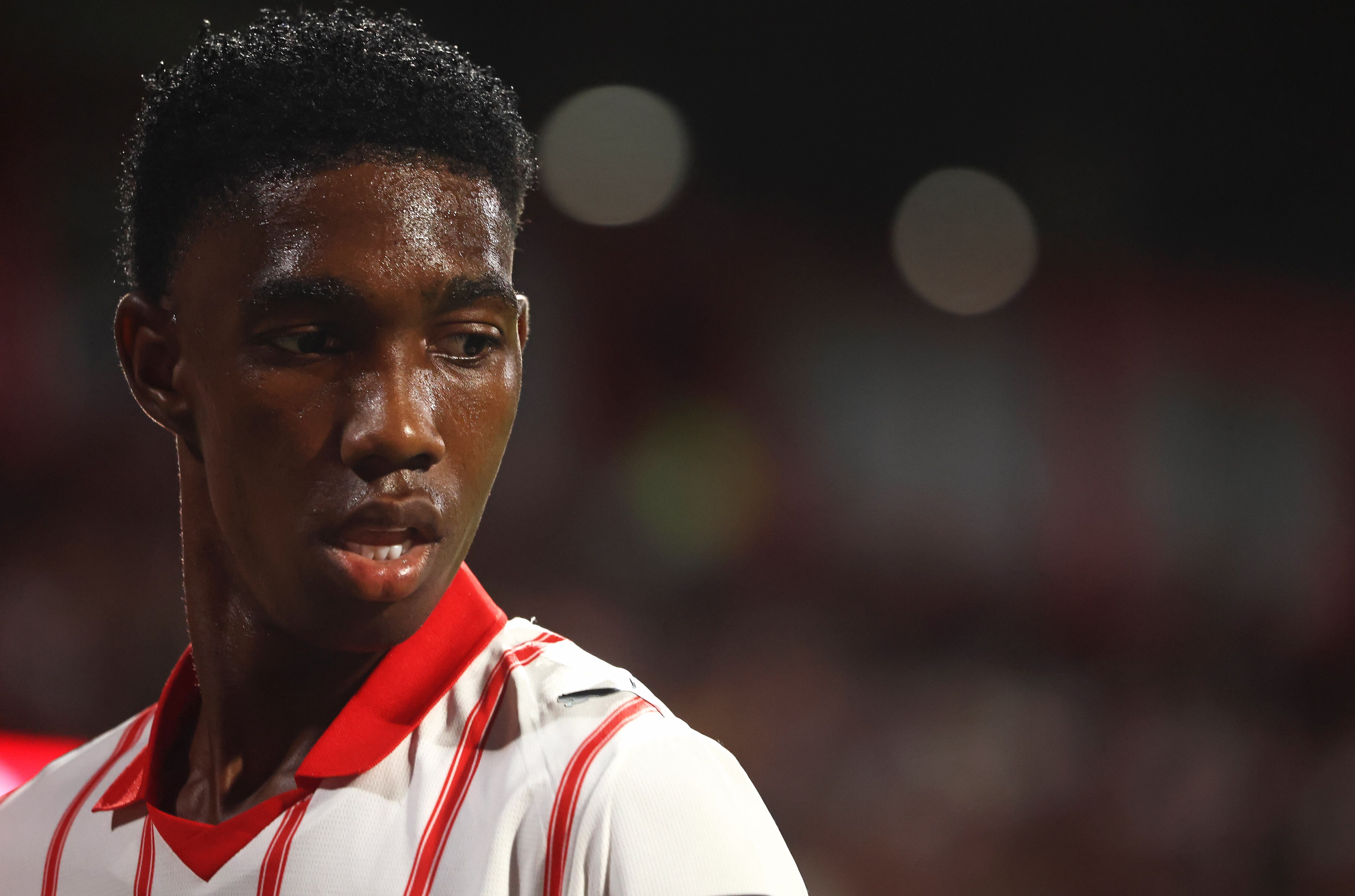 Yaser Asprilla, figura de Girona y la Selección Colombia