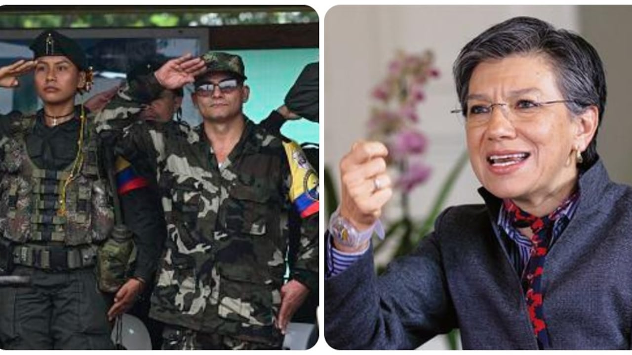 La alcaldesa Claudia López cuestionó la decisión del Gobierno Petro de pedir la libertad de seis criminales de las disidencias de las Farc de Iván Mordisco para que sean gestores de paz