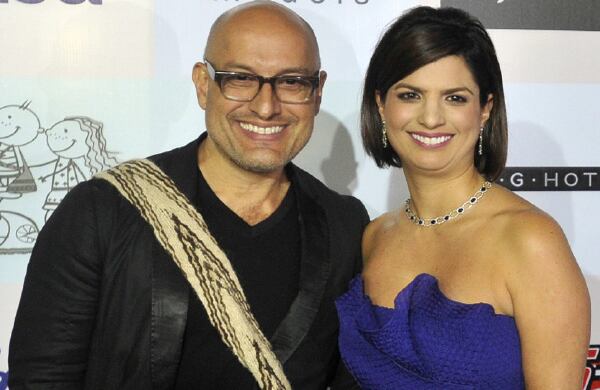 Ángel Sánchez y Vivi Barguil de Sarmiento.