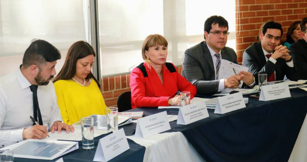 Mesa de concertación del salario mínimo en 2022.