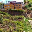 Remoción de masas en el barrio San Martín de Porres, localidad de Chapinero.