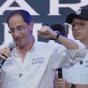 Simpatizantes se concentran en una multitud para escuchar uno de los últimos discursos de la campaña de Abelardo de la Espriella.