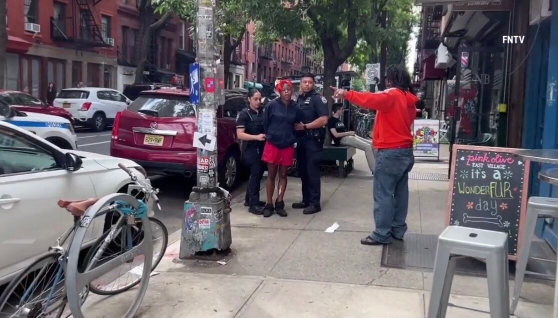 Ataque parque Manhattan. Captura de pantalla Twitter NYPost.