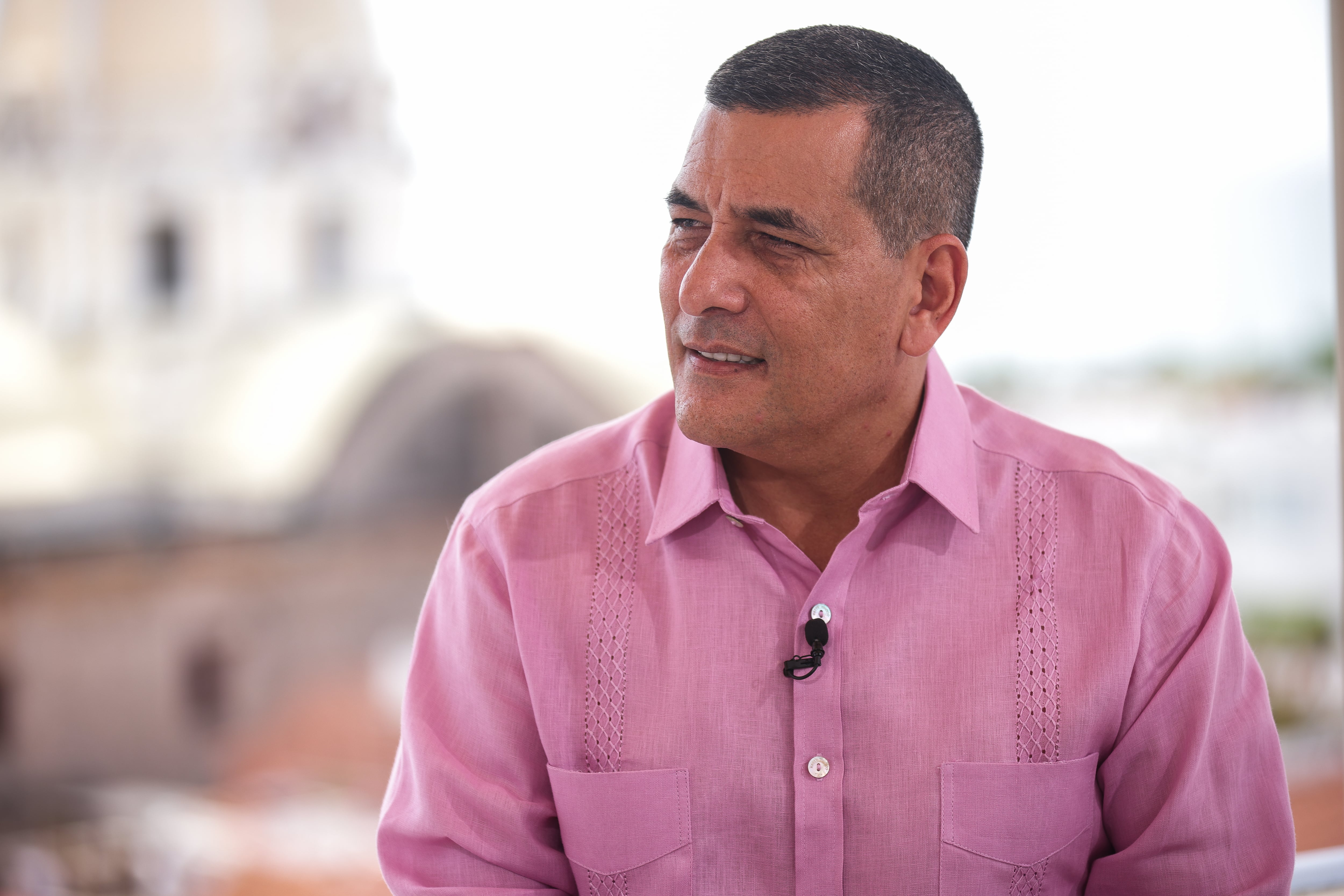 El Debate, Yesid Lancheros, director de Semana, desde Cartagena con el Alcalde Dumek Turbay.