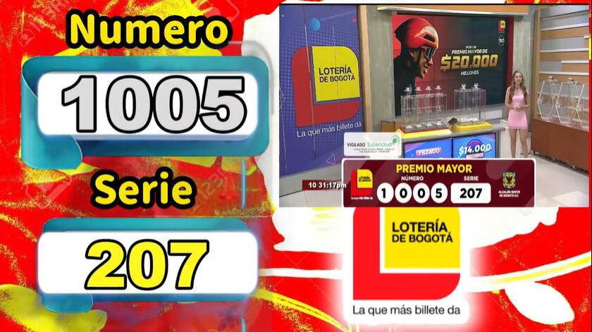 La Lotería de Bogotá llevó a cabo su sorteo 2769 el jueves 21 de noviembre de 2024. Conozca a continuación los números ganadores y los premios asignados en esta jornada.